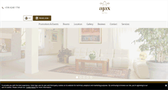 Desktop Screenshot of hotelajax.com.uy